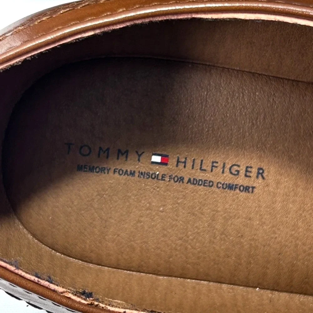 Tommy Hilfiger Men's Shoes Brown US 10.5M Memory‎ Foam Insole